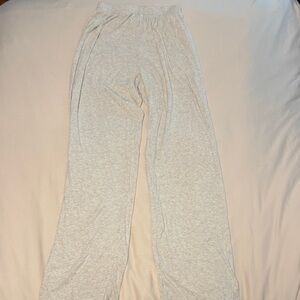 Aritzia Heathered Cream / Oatmeal Lounge Pants
